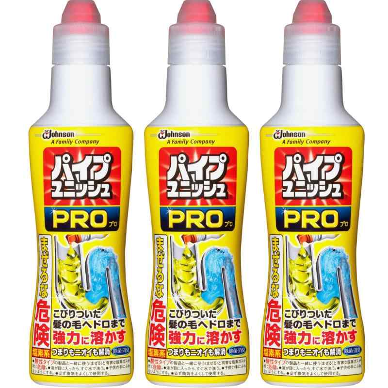 ジョンソン 【まとめ買い】 パイプユニッシュ 排水口・パイプクリーナー パイプユニッシュプロ 濃縮液..