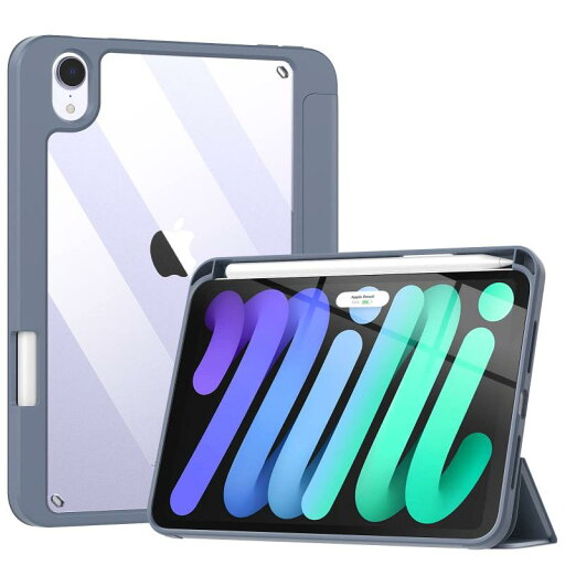 iPad Mini6 ケース 2021 新型 TiMOVO iPad mini ケース第6世代 2021 8.3インチ iPad Mini6 カバー 第六世代適用 2021 モデル Apple Pencil2充電に対応 ペンシル収納 背面透明 薄型 PU iPad Mini6 ケース 2021 新型 TiMOVO iPad mini ケース第6世代 2021 8.3インチ iPad Mini6 カバー 第六世代適用 2021 モデル Apple Pencil2充電に対応 ペンシル収納 背面透明 薄型 PU