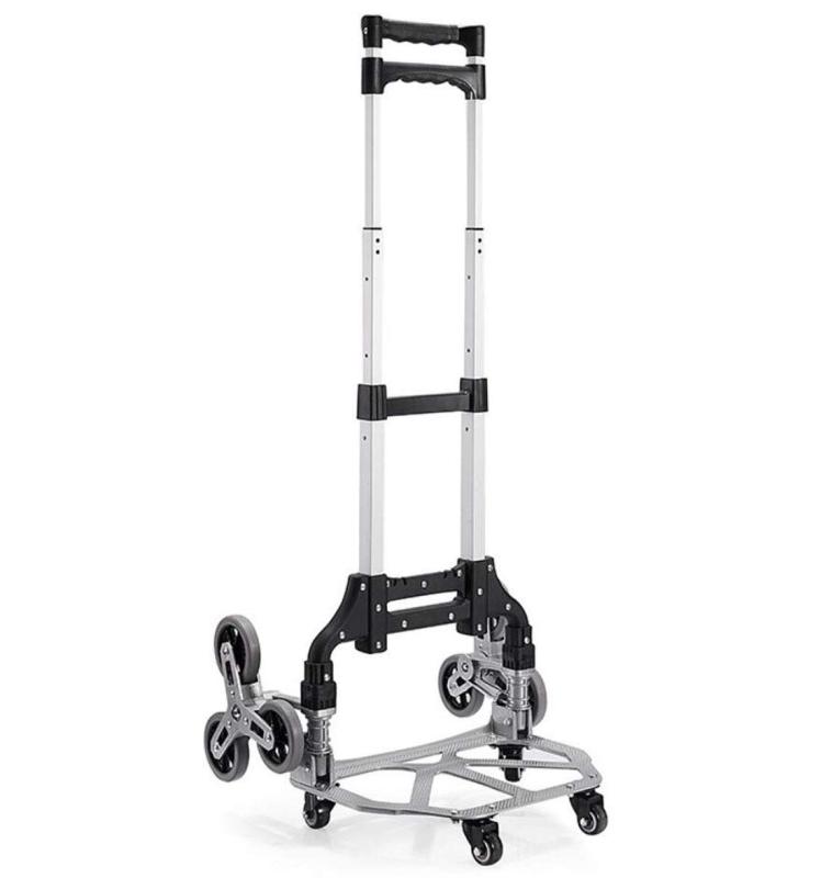 階段台車 キャリーカート ハンドトラック 折りたたみ 6輪階段車 軽量 静音 耐荷重80kg 荷物運び アウト..