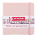 ターレンスジャパン(Talens Japan) アートクリエーションスケッチブック 絵を描く手帳 12×12cm パステルピンク T9314-014M 4417...