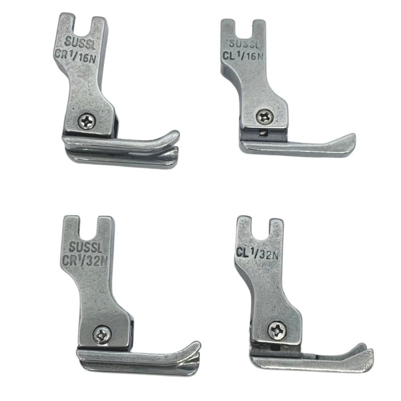 段付き押さえ 4点セット 職業用ミシン 工業用ミシン 左右セット 1mm 2mm セット 段付き押え