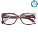 HAL 老眼鏡【DARK RED】MOOD 28K10208-00 老眼鏡 ブルーライトカットレンズ使用(カット率約30%) リーディンググラス シニアグラス ...