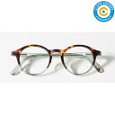 OJEOJE A 老眼鏡【TORTOISE/GREEN】リーディンググラス シニアグラス 母の日 父の日 男性用 女性用 防災グッズ クリアコンタクト【送料無料...