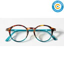 OJEOJE A 老眼鏡【TORTOISE/BLUE】リーディンググラス シニアグラス 母の日 父の日 男性用 女性用 防災グッズ クリアコンタクト【送料無料】