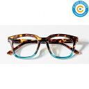 OJEOJE D 老眼鏡【TORTOISE/BLUE】リーディンググラス シニアグラス 母の日 父の日 男性用 女性用 防災グッズ クリアコンタクト【送料無料】