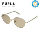 FURLA サングラス【シャイニーホワイトゴールド】SFU856J 0177 フルラ サングラス プレゼント 母の日 敬老の日 ファッショングラス【送料無料】(4)