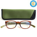 ネックリーダーズ 老眼鏡【ブラウン/グリーン】PCD620C リーディンググラス シニアグラス 母の日 父の日 男性用 女性用 防災グッズ クリアコンタクト【送...