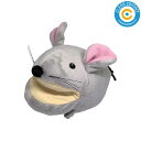 メガネスタンド【ネズミ】I-1 めがねスタンド アニマルスタンド ぬいぐるみ 小物入れ クリアコンタクト【送料無料】