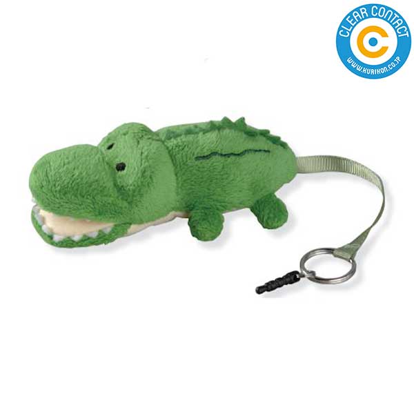 アニマルクリーナー【ワニグリーン】I-103 めがねふき 母の日 父の日 敬老の日 クリアコンタクト【送料..