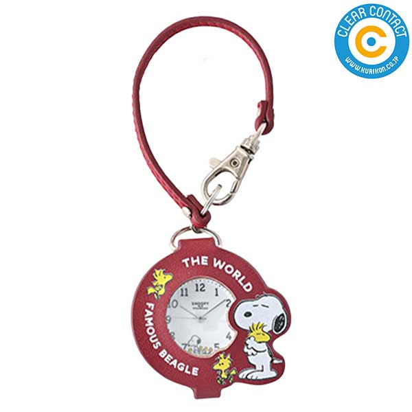 ＼12/5限定 抽選で最大100％ポイントバック／ルーペウォッチ【スヌーピー】PNT-028-2 RD 虫眼鏡 拡大鏡..