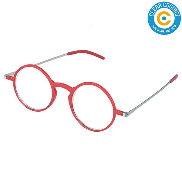 ダルトン 老眼鏡【レッド/シルバー】YGF156RDS リーディンググラス シニアグラス 母の日 父の日 敬老の日 防災グッズ クリアコンタクト【ポスト便】【送料無料】