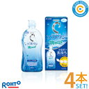 ロート Cキューブ ソフト ワン モイスト a(500ml)【4本】ソフトコンタクトレンズ用 ケア用品 洗浄液 保存液 こすり洗い MPS ロート製薬 クリアコンタクト 【医薬部外品】【送料無料】