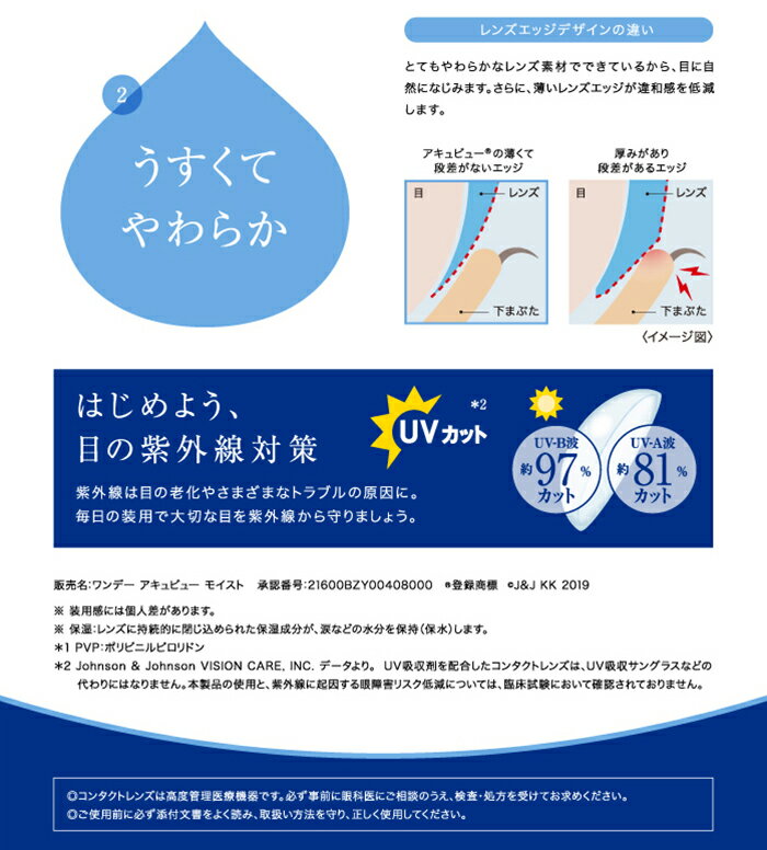 ワンデーアキュビューモイスト90枚 8箱 1箱90枚入 ジョンソン・エンド・ジョンソン 3