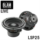 LS P25 BLAM ブラム LIVE ライブ 25cmサブウーファースピーカー カーオーディオ