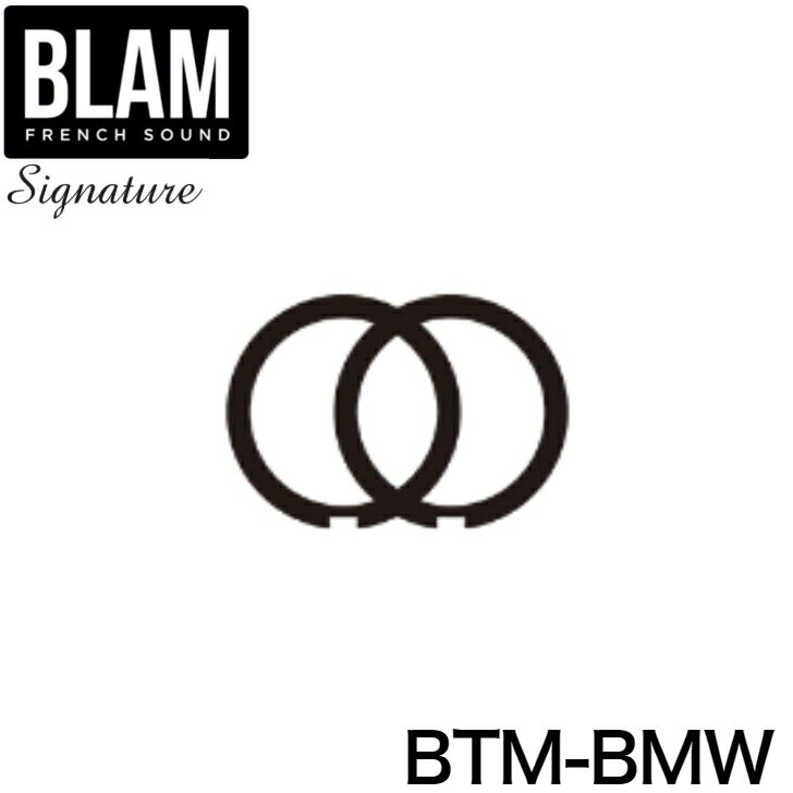 BTM-BMWBLAM ブラム Signature シグネチャー BMW用トゥイーターアダプター TS20HR用 1ペア