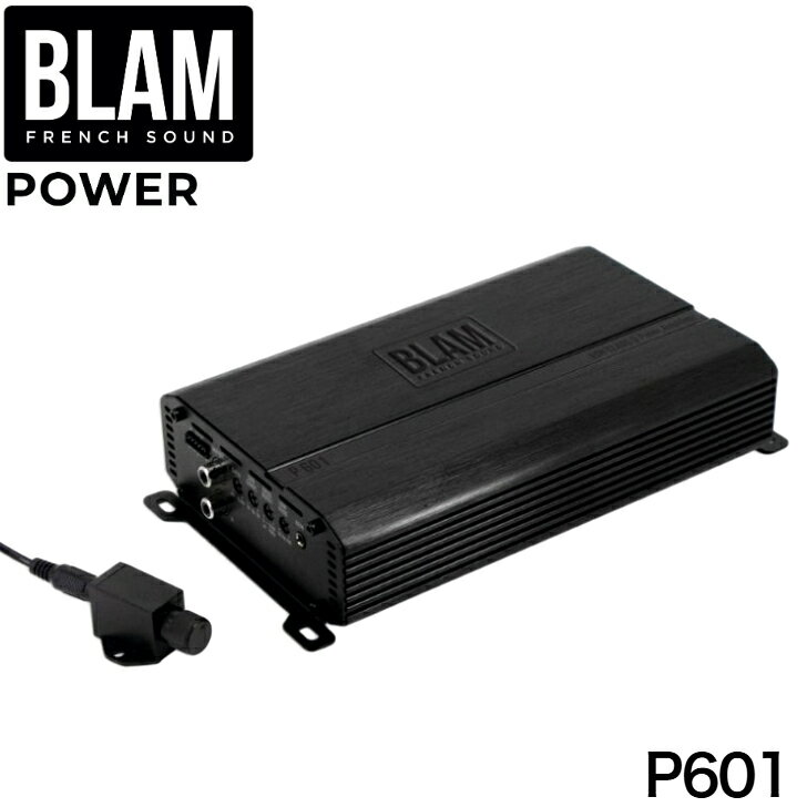 乐天商城 - P601 BLAM ブラム POWER パワー 1chパワーアンプ カーオーディオ