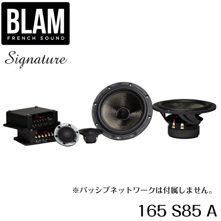 165 S85 A 165mmセパレート2wayスピーカー BLAM ブラム Signature シグネチャー 1ペア アクティブキット