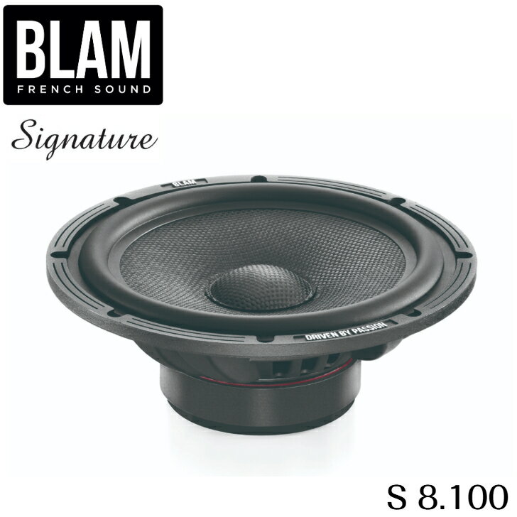 乐天商城 - S8.100 200mmスピーカー ウーファー BLAM ブラム Signature シグネチャー 1ペア※受注発注