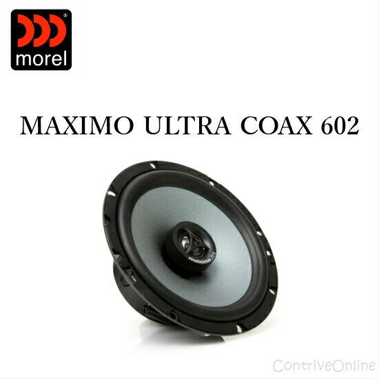 morel モレルMAXIMO ULTRA COAX MKII 602マキシモ ウルトラ コアックス MK2 60216.5cm 2wayコアキシャルスピーカー