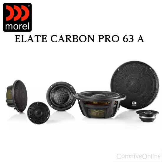 morel ���� ELATE CARBON PRO 63A ���쥤�� �����ܥ� �ץ� 63�����ƥ��� 16.5cm 3way ���ԡ����������ƥ� �ѥå��֥쥹�����ե���MW6/�ߥåɥ�� MM3/�ĥ�������28mm 6�� ���륯�ɡ��� ALTO