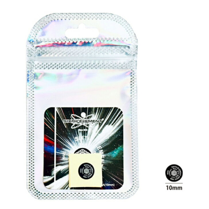 シックスエレメント SIXTH ELEMENT ST-RA MARS STICKER(10mm径) 5枚入り ステッカー ランタノイド素子 ..