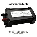 energybox feel Point2 キャパシター ナビ プロセッサー アンプ専用 カーオーディオ 音質向上 充放電活性化 ノイズ除去 エナジーボックス フィール ポイント2 Third-Technology サードテクノロジー