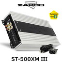 ST-500XMIII ZAPCO ザプコ 200W×1ch 4Ω パワーアンプ サブウーファー専用 D級アンプ