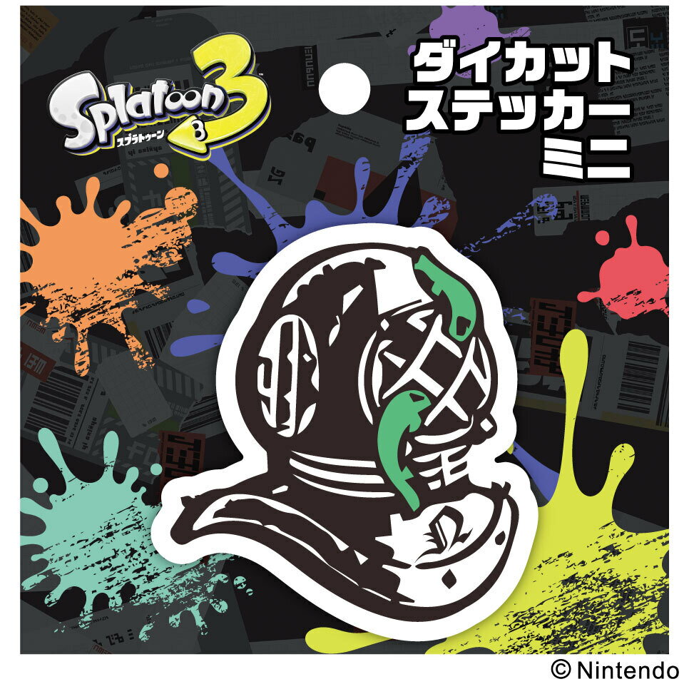 スプラトゥーン3 ダイカットステッカーミニ /(6) / エンスカイ