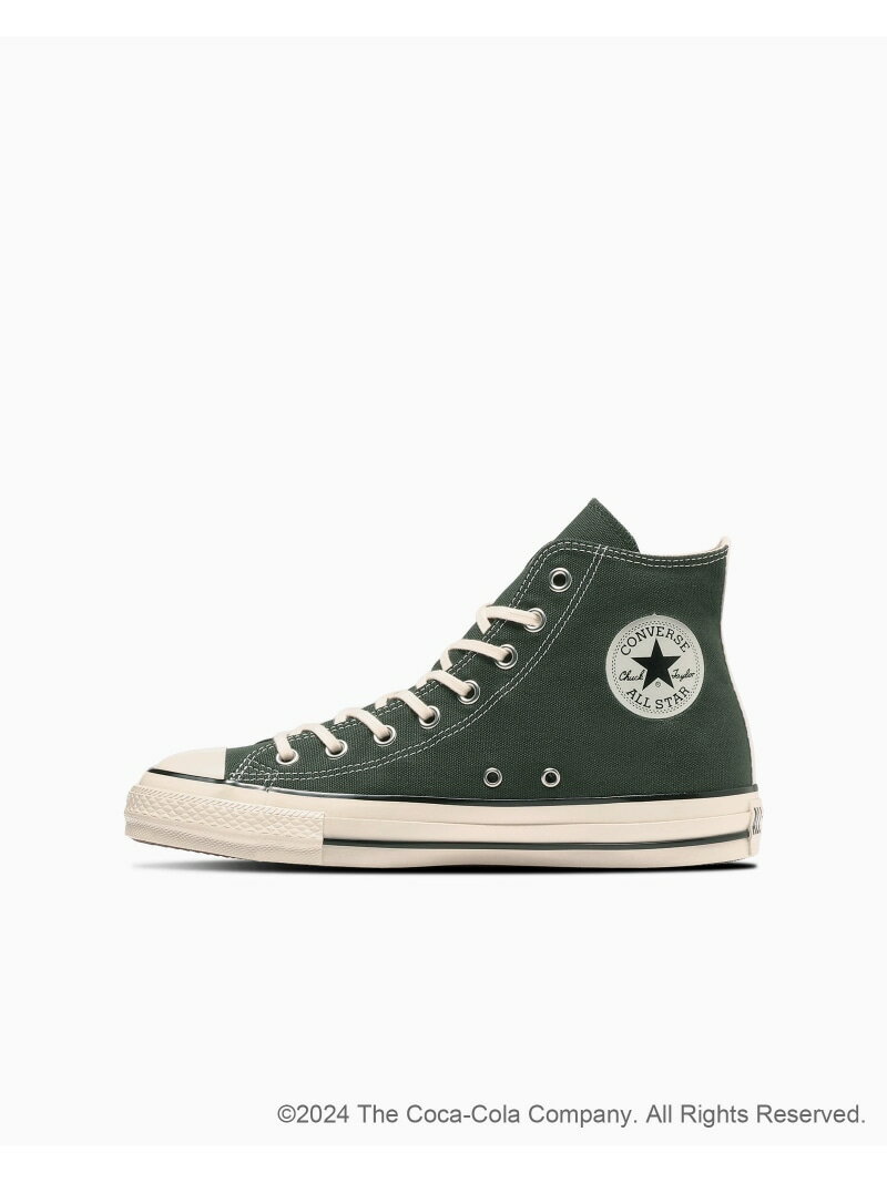 【CONVERSE 公式】ALL STAR US Coca-Cola UF HI/【コンバース 公式】オールスター US コカ・コーラ UF HI CONVERSE コンバース シューズ・靴 スニーカー グリーン ブラウン【送料無料】[Rakuten Fashion]