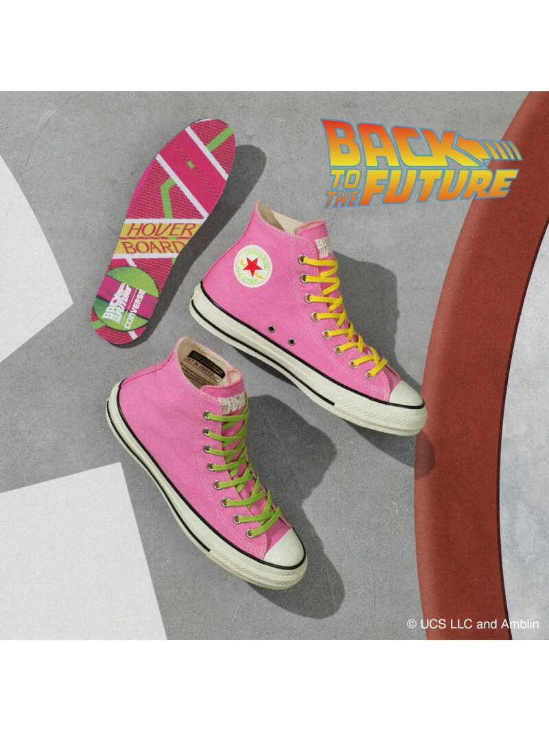 【SALE／20%OFF】【公式】オールスター エイジド HB HI / バック・トゥ・ザ・フューチャー CONVERSE コンバース シューズ・靴 スニーカー ピンク【RBA_E】【送料無料】[Rakuten Fashion]