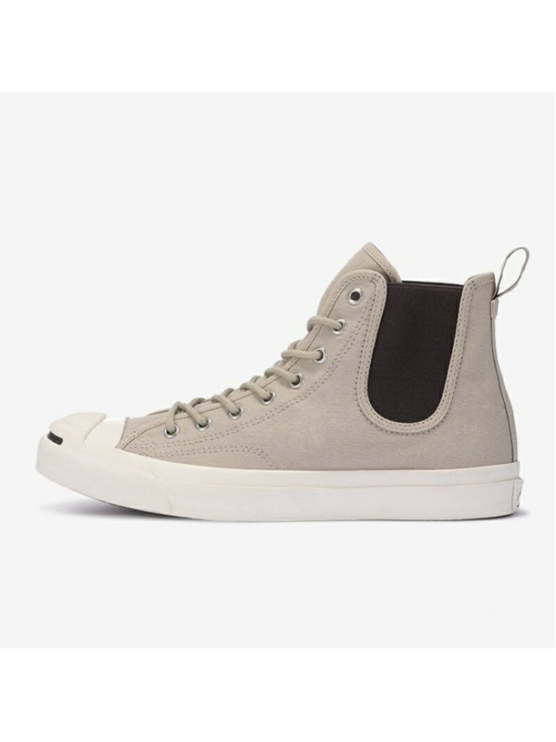 【CONVERSE 公式】JACK PURCELL SIDEGORE RH HI / 【コンバース 公式】ジャックパーセル サイドゴア RH HI CONVERSE コンバース シューズ スニーカー/スリッポン ベージュ ブラック【送料無料】[Rakuten Fashion]