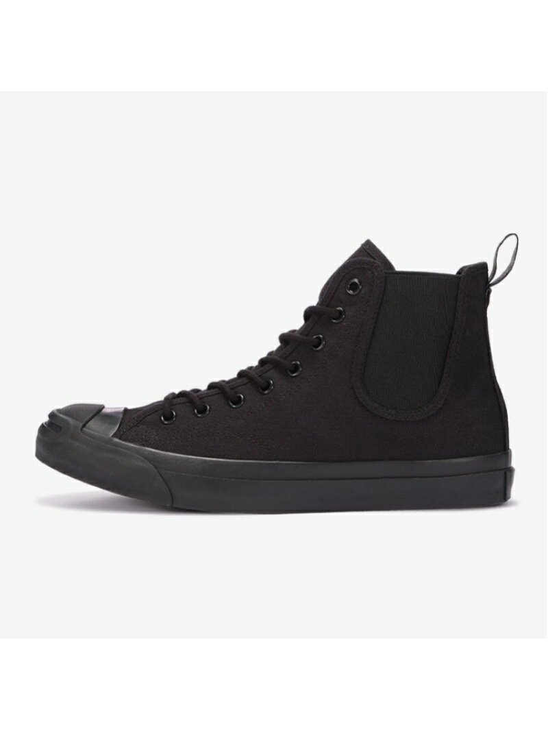 【CONVERSE 公式】JACK PURCELL SIDEGORE RH HI / 【コンバース 公式】ジャックパーセル サイドゴア RH HI CONVERSE コンバース シューズ スニーカー/スリッポン ベージュ ブラック【送料無料】[Rakuten Fashion]