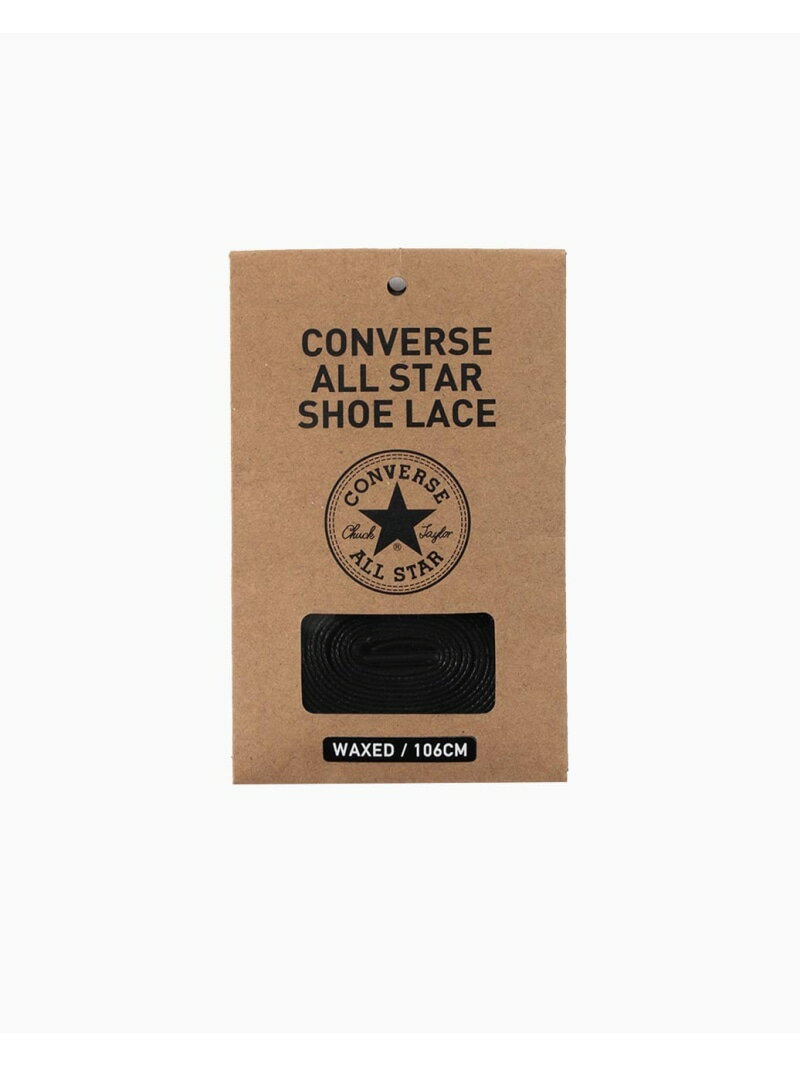 【CONVERSE 公式】WAXED SHOE LACE / 【コン