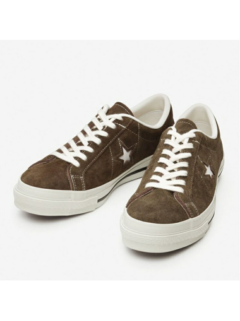 ONE STAR J SUEDE / ワンスター J スエード CONVERSE コンバース シューズ スニーカー/スリッポン ブラウン【送料無料】[Rakuten Fashion]