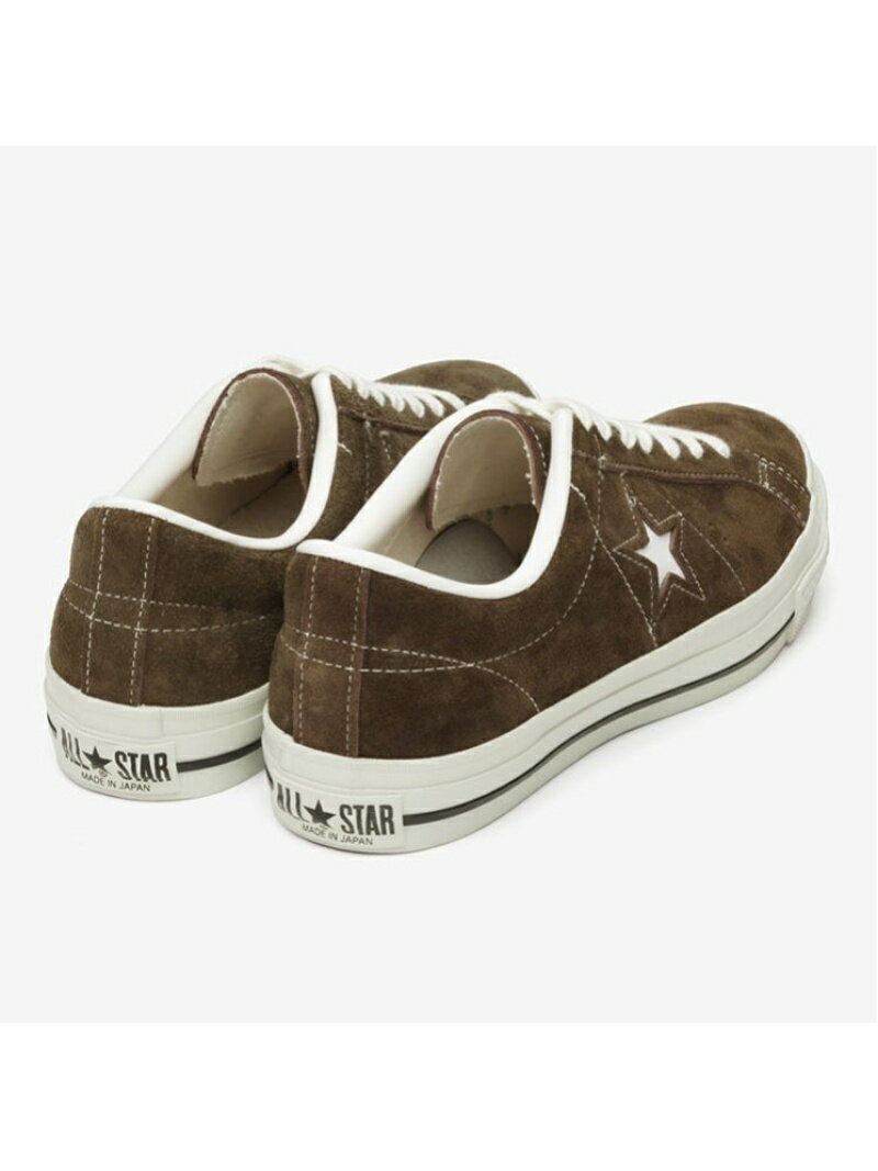 ONE STAR J SUEDE / ワンスター J スエード CONVERSE コンバース シューズ スニーカー/スリッポン ブラウン【送料無料】[Rakuten Fashion]