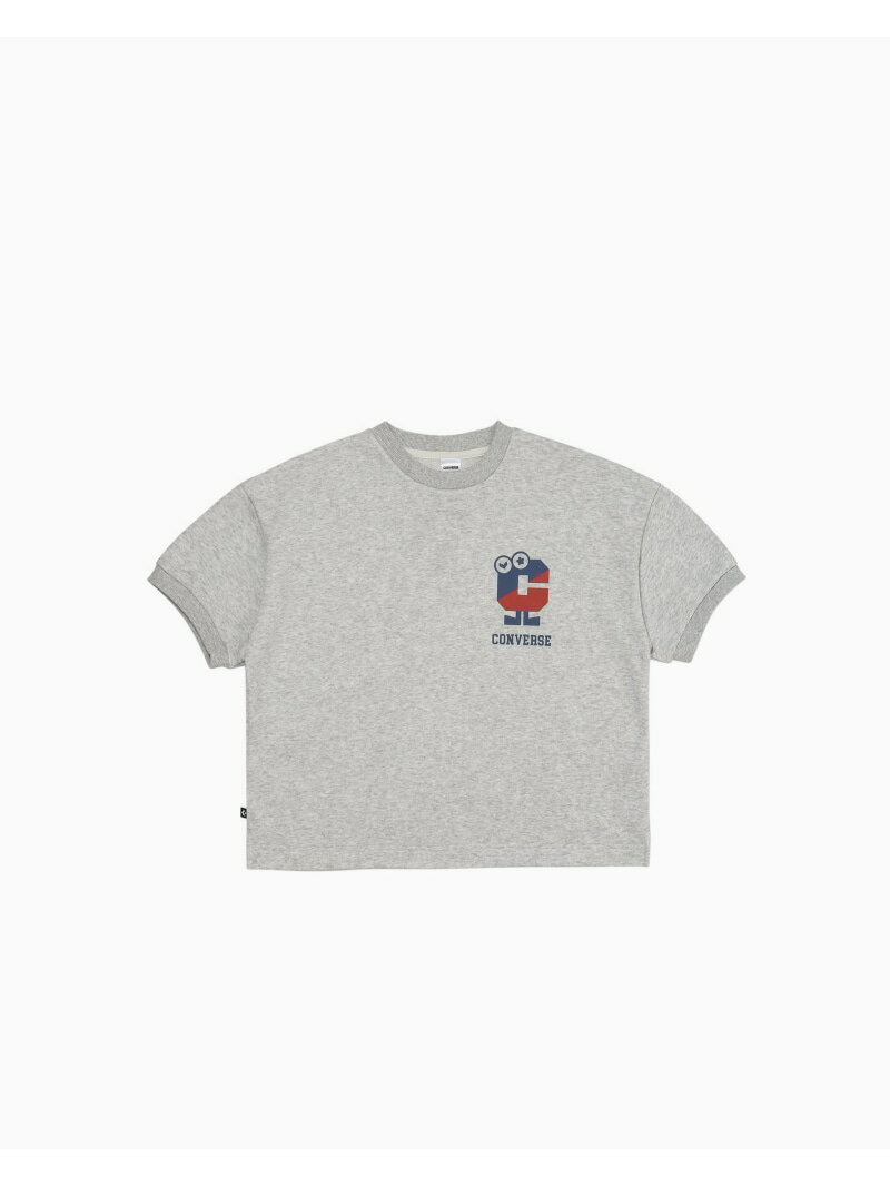 Rakuten - 【SALE／40%OFF】【公式】CLGキャラSWティーレディース Tシャツ CONVERSE コンバース トップス カットソー・Tシャツ ブラック グレー【RBA_E】[Rakuten Fashion]