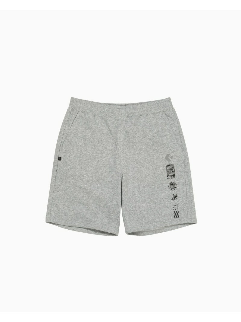 Rakuten - 【SALE／40%OFF】【公式】バーティカルPT SWショーツメンズ CONVERSE コンバース パンツ ジャージ・スウェットパンツ グレー ブラック オレンジ【RBA_E】【送料無料】[Rakuten Fashion]