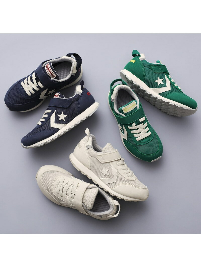 楽天CONVERSE公式ショップ　楽天市場店【CONVERSE 公式】KID'S RS/ 【コンバース 公式】キッズ　RS CONVERSE コンバース シューズ・靴 スニーカー ホワイト グリーン レッド【送料無料】[Rakuten Fashion]