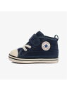 BABY ALL STAR N CORDUROY V-1 / ベビー オールスター N コーデュロイ V‐1 CONVERSE コンバース シューズ・靴 スニーカー ネイビー レッド