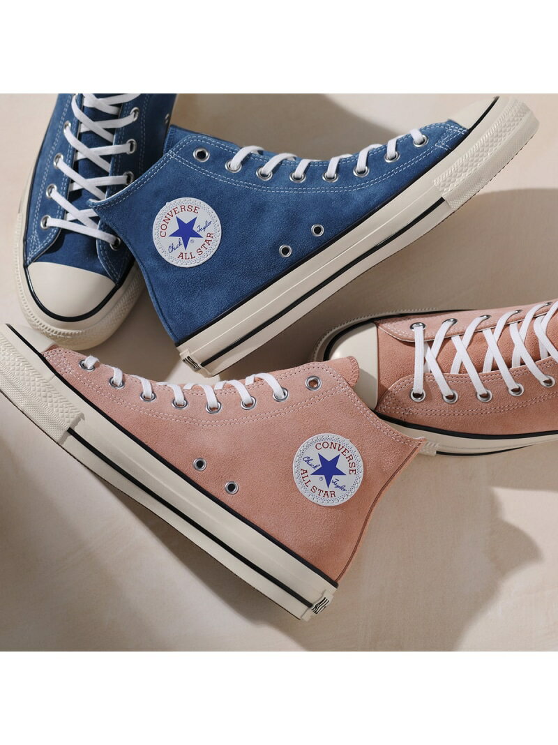 SUEDE ALL STAR US HI/スエード　オールスター　US　HI　ハイカット CONVERSE コンバース シューズ・靴 スニーカー ピンク ネイビー