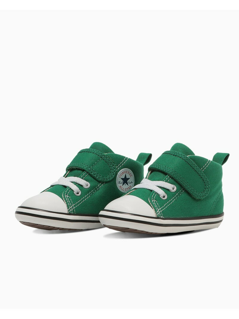 Rakuten - 【公式】ベビー オールスター V-1 CONVERSE コンバース シューズ・靴 スニーカー ホワイト グリーン ブラック【送料無料】[Rakuten Fashion]