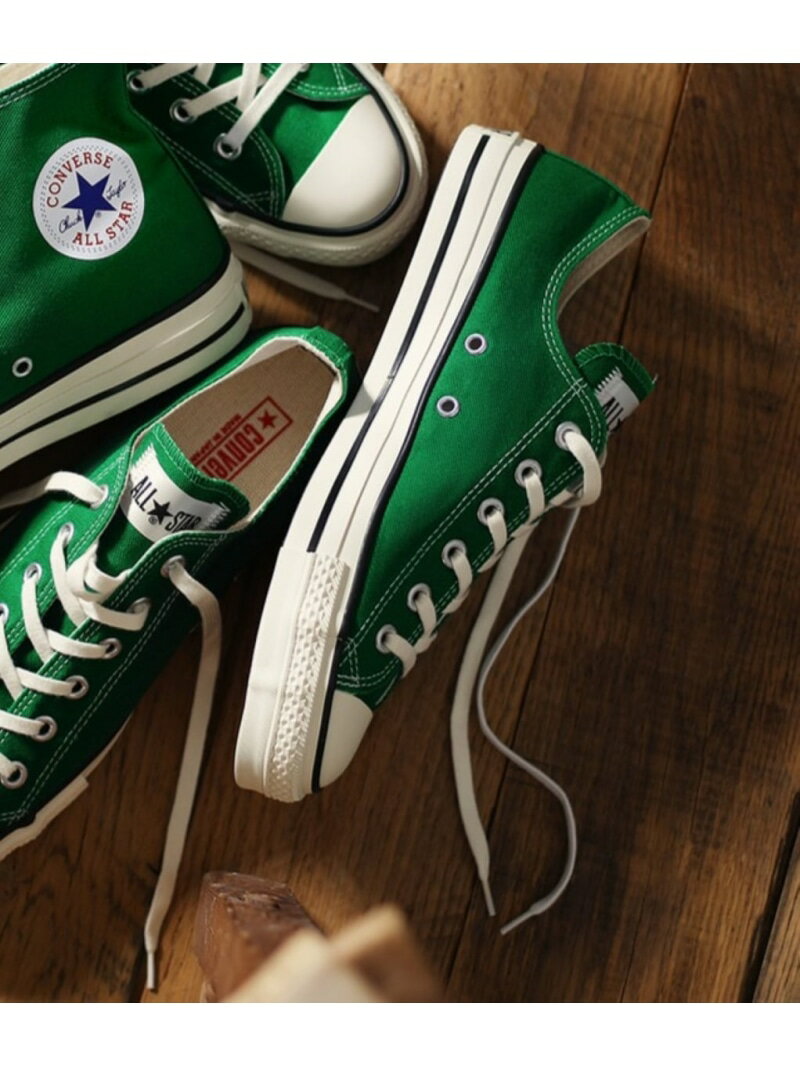 【公式】キャンバス オールスター J OX ローカット CONVERSE コンバース シューズ・靴 スニーカー グリーン【送料無料】[Rakuten Fashion]