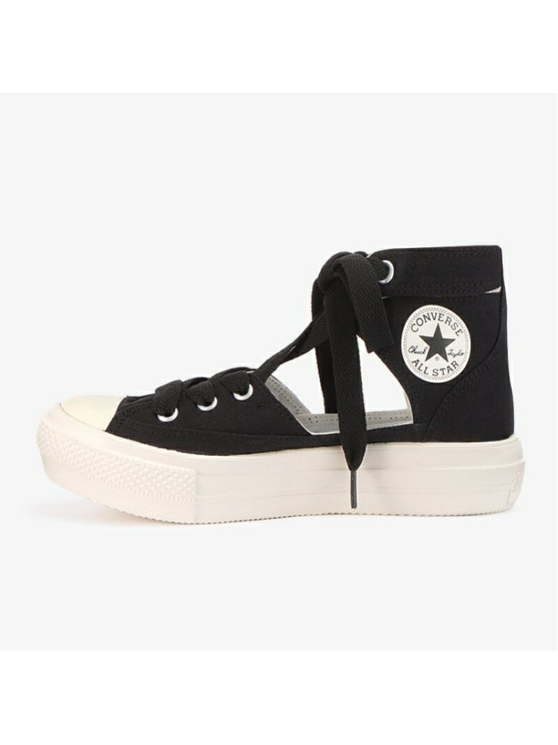 【CONVERSE 公式】ALL STAR LIGHT PLTS GHILLIE HI/【コンバース 公式】オールスター　ライト　PLTS　ギリー　HI CONVERSE コンバース シューズ・靴 スニーカー ホワイト ブラック【送料無料】[Rakuten Fashion]