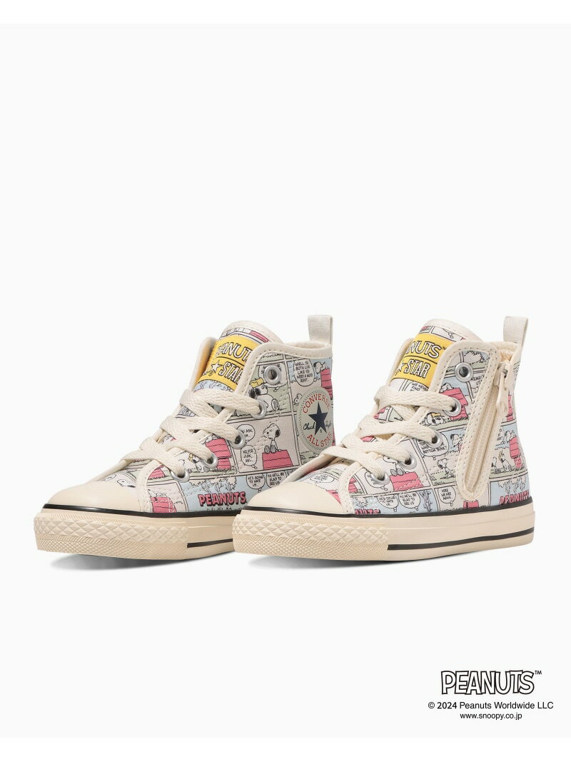 楽天CONVERSE公式ショップ　楽天市場店【CONVERSE 公式】CHILD ALL STAR N PEANUTS CP Z HI / 【コンバース 公式】チャイルド　オールスター　N　ピーナッツ　CP　Z　HI CONVERSE コンバース シューズ・靴 スニーカー ホワイト【送料無料】[Rakuten Fashion]