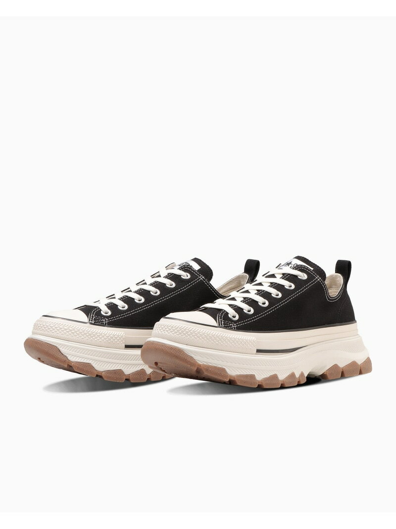【CONVERSE 公式】ALL STAR (R) TREKWAVE OX / 【コンバース 公式】オールスター　(R)　トレックウエーブ　OX　厚底 CONVERSE コンバース シューズ・靴 スニーカー ブラック ホワイト【送料無料】[Rakuten Fashion]