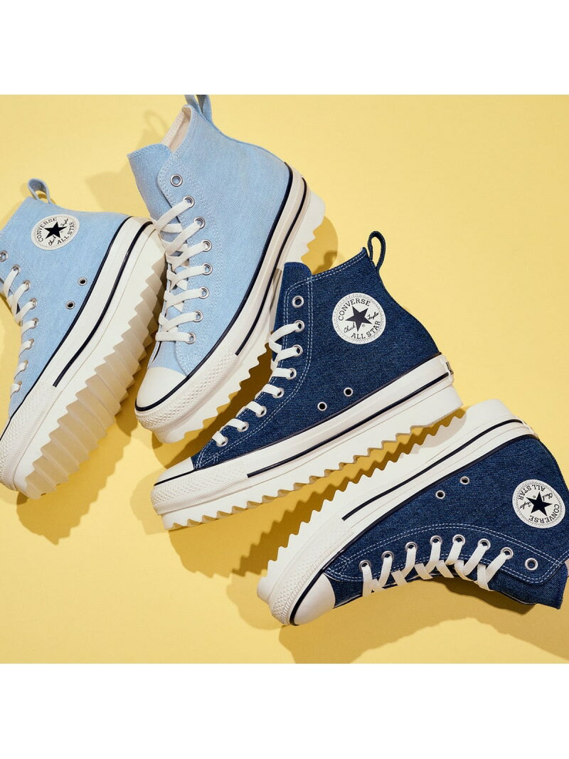 【CONVERSE 公式】ALL STAR SHARKSOLE DM HI/【コンバース 公式】オールスター シャークソール DM HI　厚底　ハイカット CONVERSE コンバース シューズ・靴 スニーカー ブルー【送料無料】[Rakuten Fashion]のサムネイル