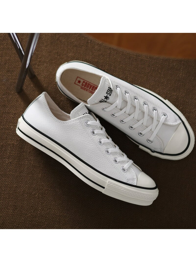 LEATHER ALL STAR J OX/レザー　オールスター　J　OX CONVERSE コンバース シューズ・靴 スニーカー ホワイト