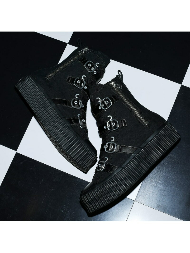 【CONVERSE 公式】ALL STAR LIFTED ST Z SHIN-HI / 【コンバース 公式】オールスター　リフテッド　ST　Z　SHIN‐HI　厚底　ハイカット CONVERSE コンバース シューズ・靴 ブーツ ブラック【送料無料】[Rakuten Fashion]のサムネイル