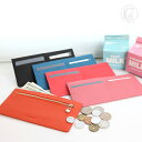 送料無料 天然牛革 レザースリム長財布 5色