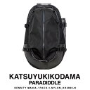 【新春初売り2024】 エントリーでポイント7倍＆1,000円OFFクーポン配布｜【送料無料】 KATSUYUKIKODAMA PARADIDDLE カツユキコダマ リュック メンズ ナイロン 軽量 日本製 ブランド バックパック 大容量 パソコン おしゃれ 正規品 [DENSITY MANIA/PACK-1-NYLON_KK2080-N]